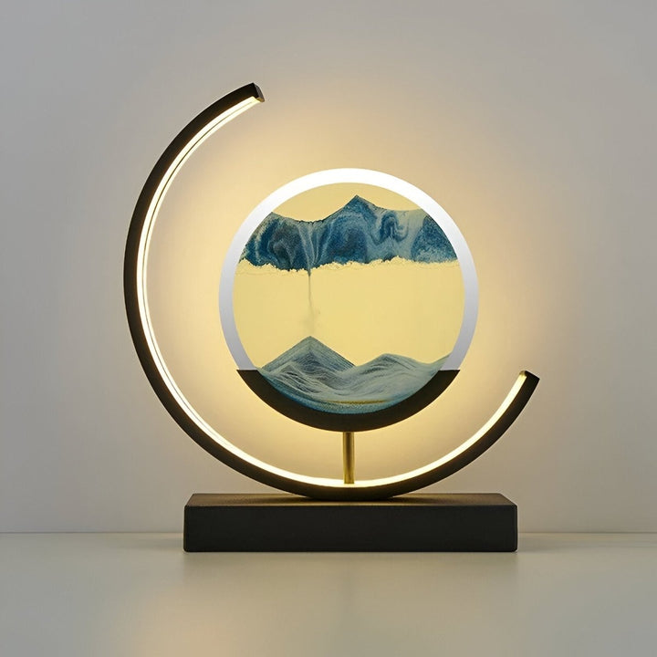 Skanto | SOLUNA LAMP – Entspannende Sandlampe mit App- und Fernbedienung
