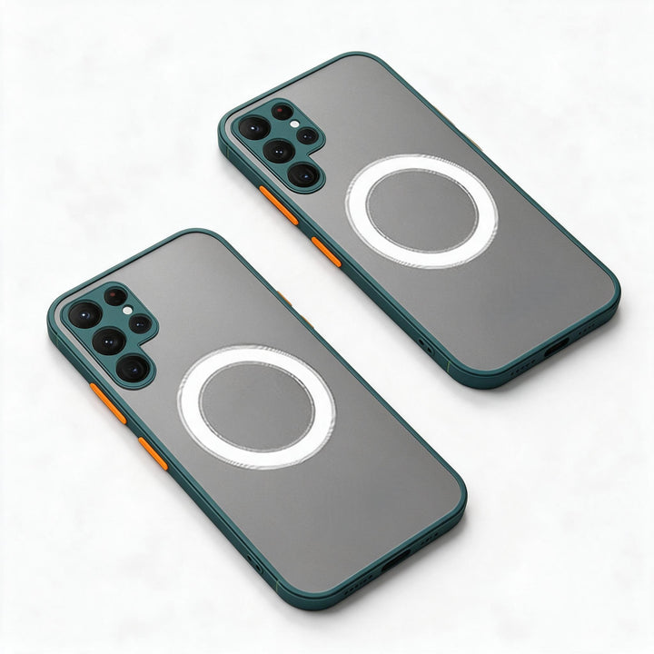 Magnetische Samsung Handyhülle | Stoßfester Schutz | Mehrere Farben