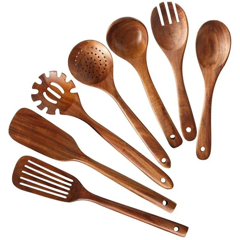 Skanto | EcoChef – Luxuriöses Teak-Küchengeschirr für moderne Kochkunst