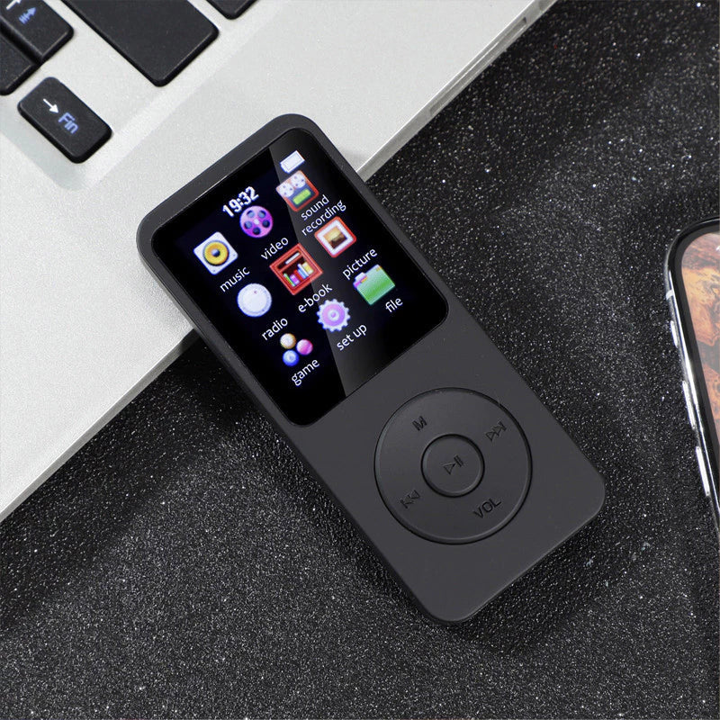 Skanto | MP3-Player – Kabelloses HiFi-Audio mit Bluetooth & multifunktionaler Medienunterstützung