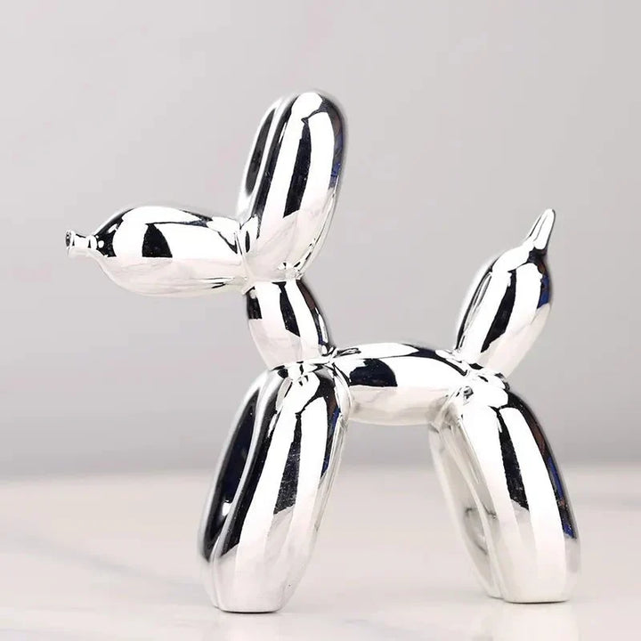 Balloon Dog Sculpture | Shiny Resin Decoration | Multiple Colors