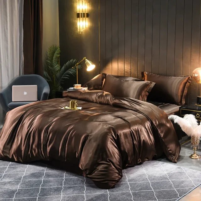 Skanto | SILKCOMFORT – Luxuriöser Bettbezug aus 100% Seide für ultimativen Komfort