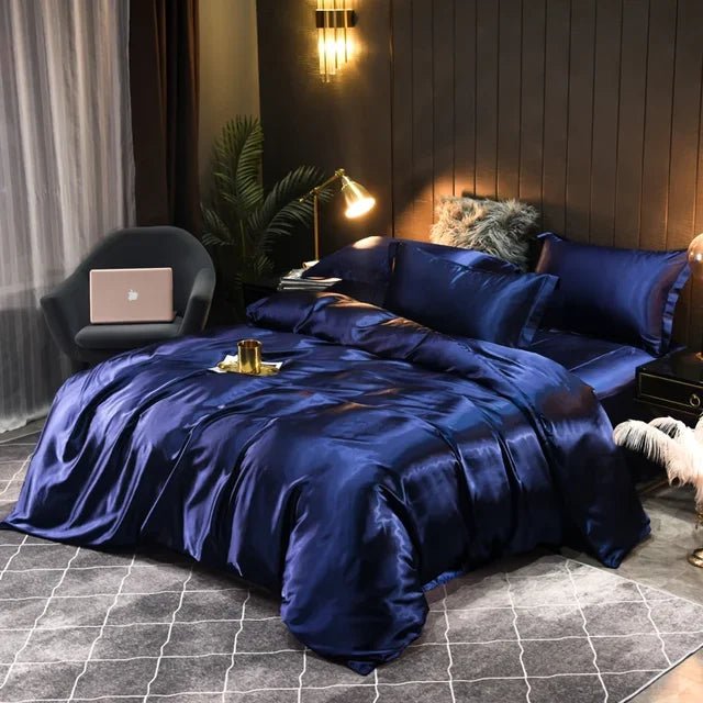 Skanto | SILKCOMFORT – Luxuriöser Bettbezug aus 100% Seide für ultimativen Komfort