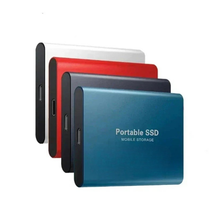 Skanto | Speedora Ultra Externe SSD | USB 3.1 Type-C | Bis zu 1000 MB/s | 128GB | Kompakt & Stoßfest