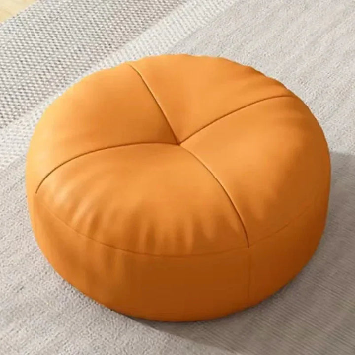 Skanto | Bodenkissen aus Nappaleder im schlichten japanischen Stil