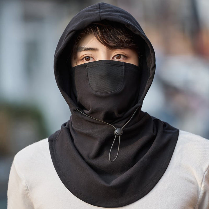 Skanto | Fahrrad-Gesichtsmaske mit Nackenwärmer