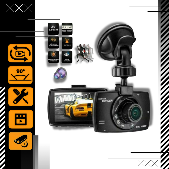 Smarter HD 1080p Fahrrekorder