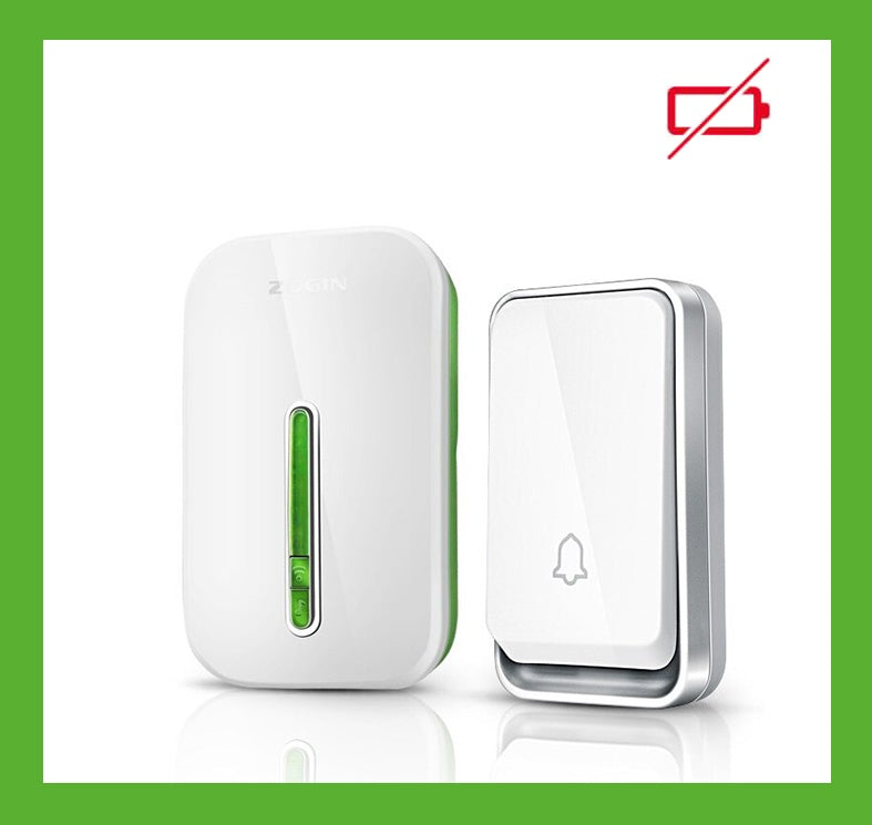 Skanto | Kabellose smarte Türklingel – Batterielose, wasserdichte & energiesparende Outdoor-Türklingel