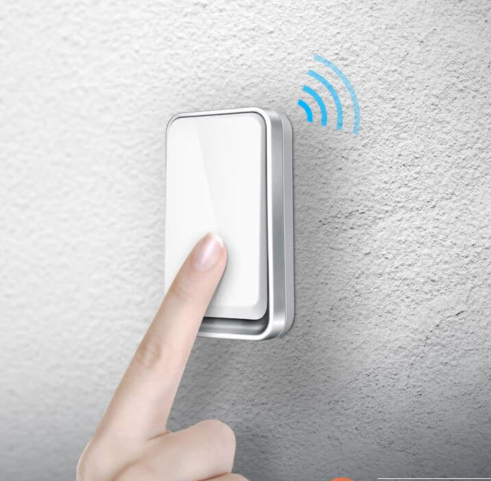 Skanto | Kabellose smarte Türklingel – Batterielose, wasserdichte & energiesparende Outdoor-Türklingel