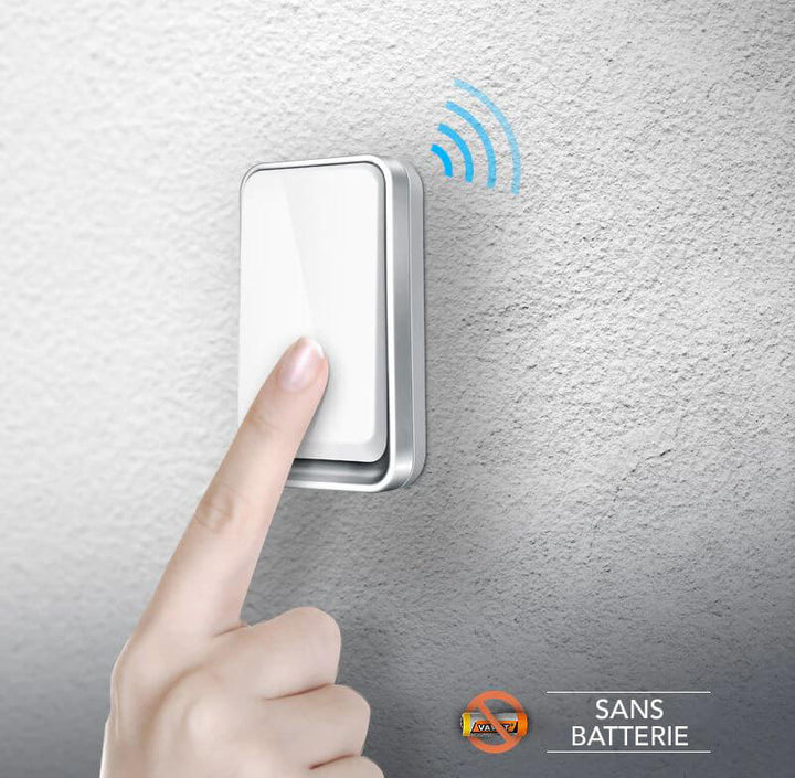 Skanto | Kabellose, batterielose Smart-Türklingel – Wasserdicht und energieeffizient