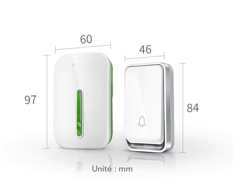 Skanto | Kabellose, batterielose Smart-Türklingel – Wasserdicht und energieeffizient