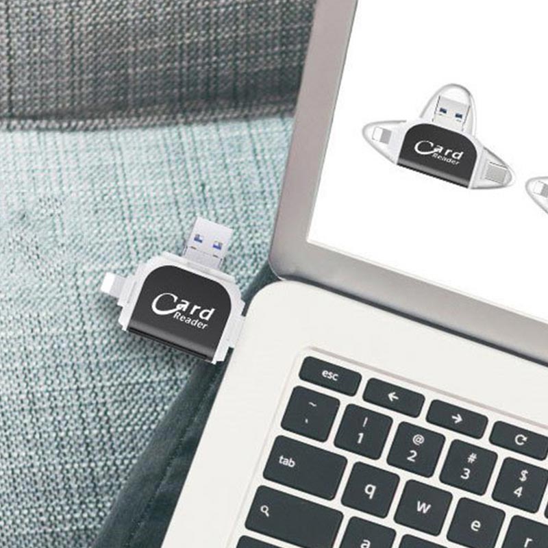 Skanto | 4-in-1 Multi-Port Kartenleser