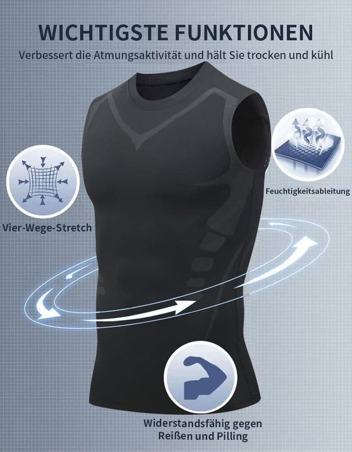 Skanto | 🔥2024 Neue Version Ionisches formendes ärmelloses Shirt