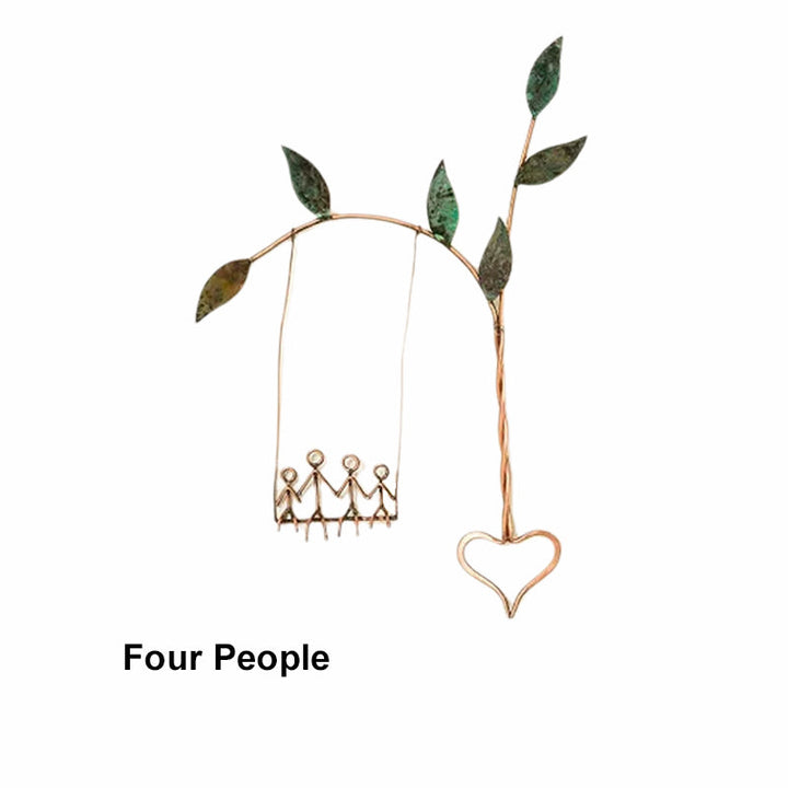 Skanto | „Rooted in Heart“ Schaukel-Wanddekoration