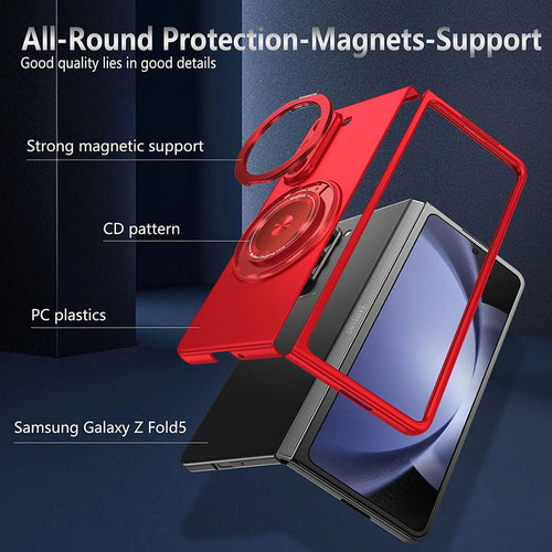 Skanto | Magnetische Handyhülle mit 360° drehbarem Ständer für Samsung Z Fold & Flip 6/5/4/3