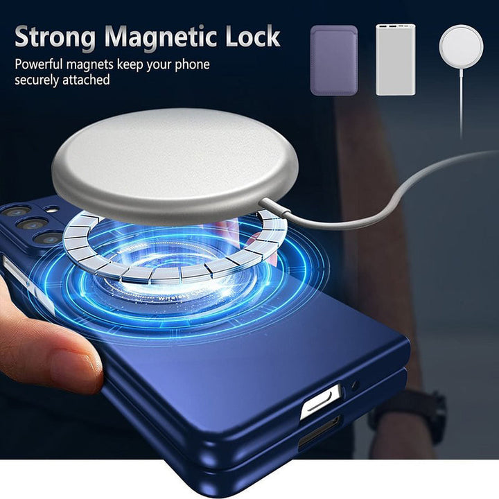 Skanto | Magnetische Handyhülle mit 360° drehbarem Ständer für Samsung Z Fold & Flip 6/5/4/3