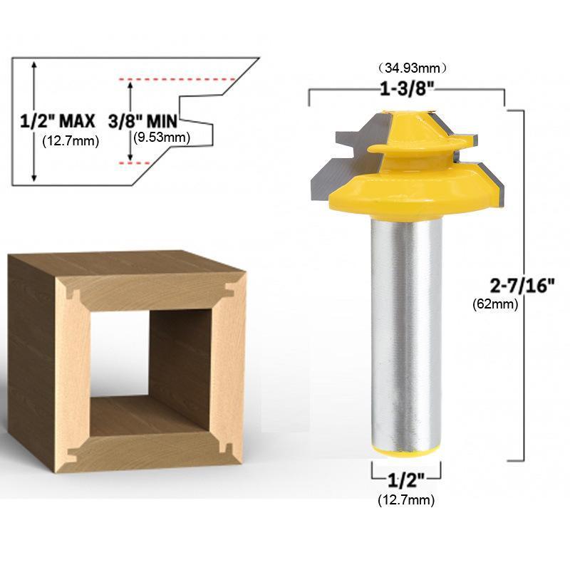 Skanto | WoodCarver | 45° Fugenfräser für perfekte Holzverbindungen