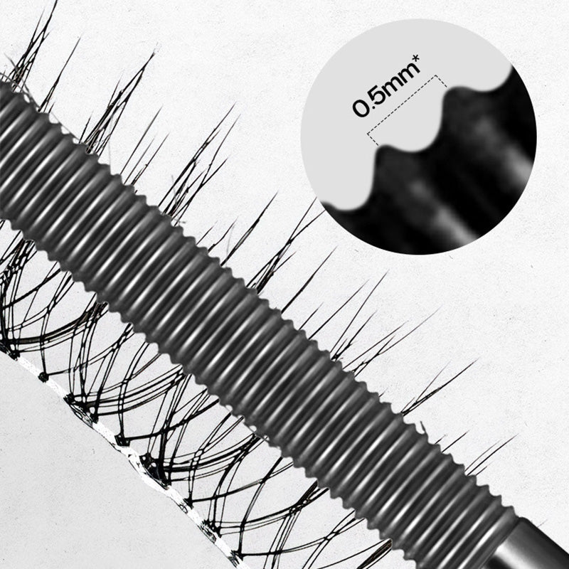 Skanto | 3D Curling Metall-Wimpernzange Mascara - Wasserfest & Langanhaltend