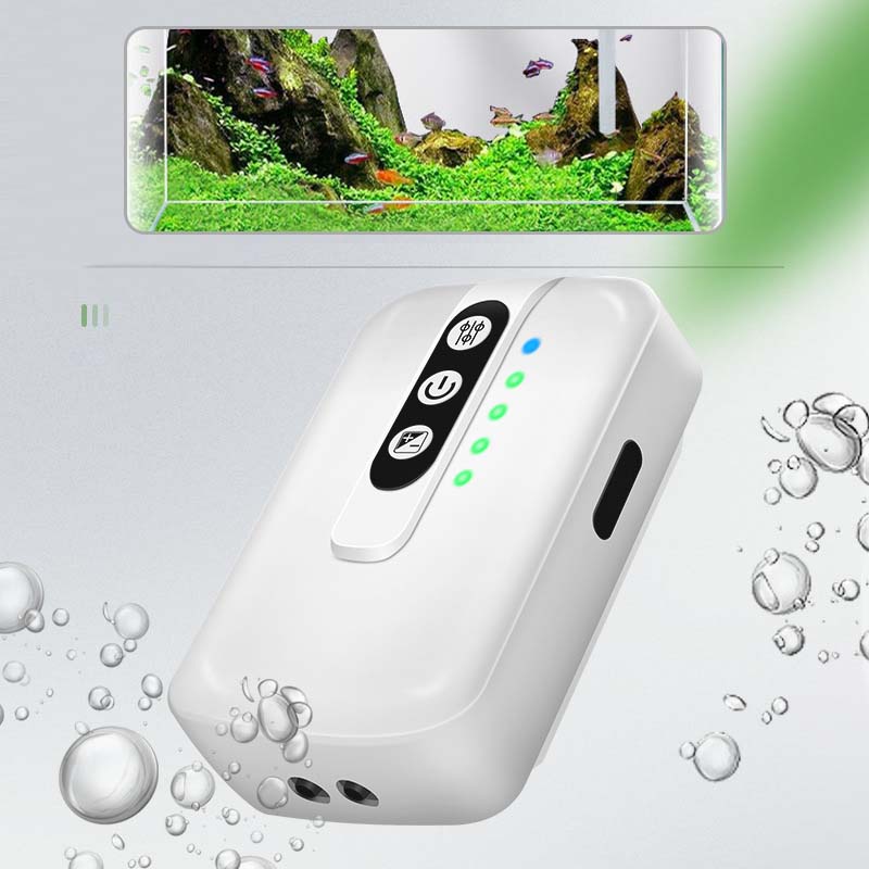 Skanto | Tragbare wiederaufladbare Aquarien-Sauerstoffpumpe, Outdoor