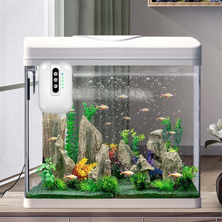 Skanto | Tragbare wiederaufladbare Aquarien-Sauerstoffpumpe, Outdoor