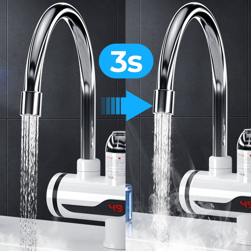 Skanto | HotFlow Elektrischer Durchlauferhitzer-Wasserhahn – Sofort warmes Wasser für Küche & Bad (3000W)
