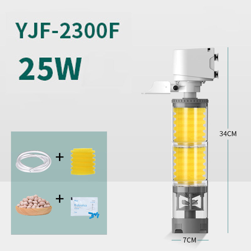 Skanto | Geräuschloser elektrischer Aquarienfilter