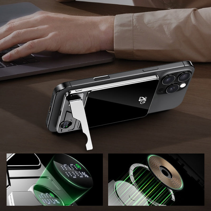 Skanto | 💯 Magnetische Powerbank mit Dual-Modi und Ständer