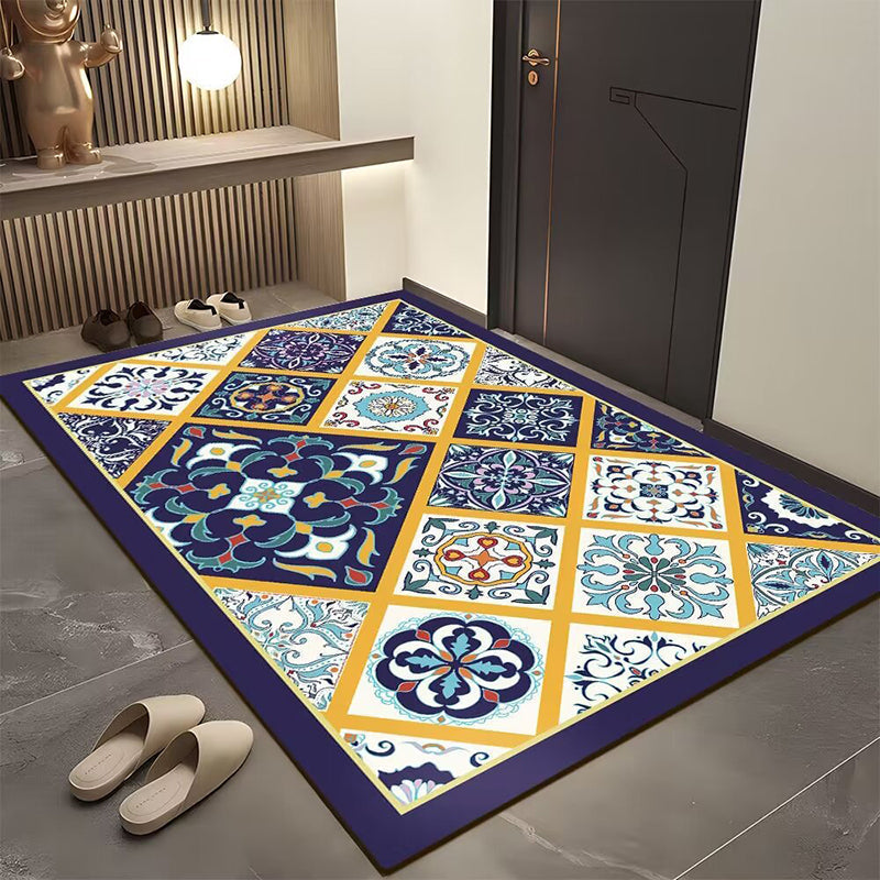 Skanto | Bohemian Geometrische Fußmatte für den Eingangsbereich