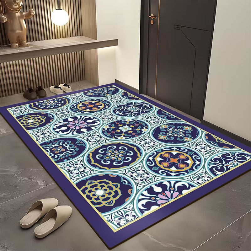 Skanto | Bohemian Geometrische Fußmatte für den Eingangsbereich
