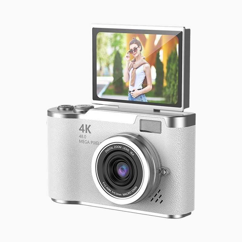 Skanto | 4K HD Digital-Kamera mit Klappdisplay
