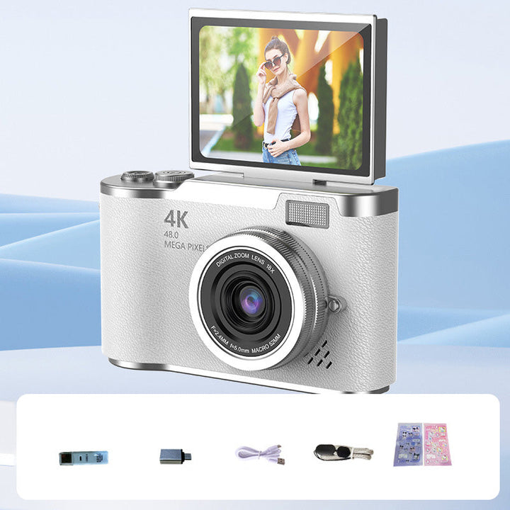 Skanto | 4K HD Digital-Kamera mit Klappdisplay