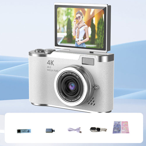 Skanto | 4K HD Digital-Kamera mit Klappdisplay