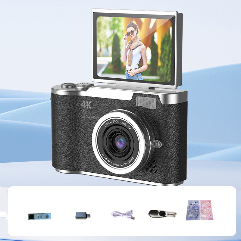 Skanto | 4K HD Digital-Kamera mit Klappdisplay
