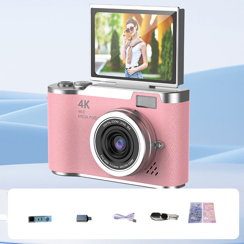 Skanto | 4K HD Digital-Kamera mit Klappdisplay
