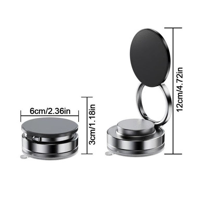 Skanto | 360° verstellbarer magnetischer Telefonhalter mit Vakuum