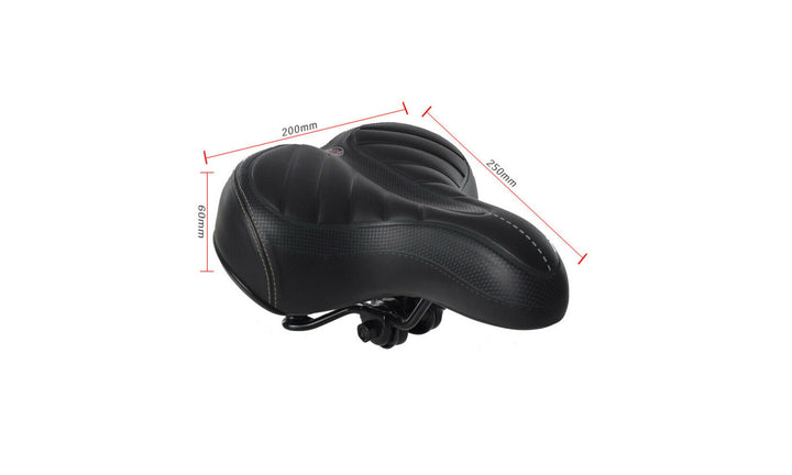 Skanto | Breiter Gel-Fahrradsattel für großen Komfort