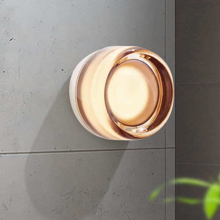 Skanto | Moderne Runde Acryl LED-Wandlampe