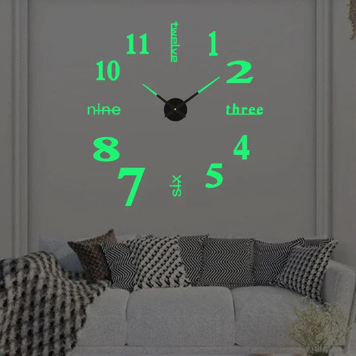 Skanto | Moderne große dekorative Wanduhr