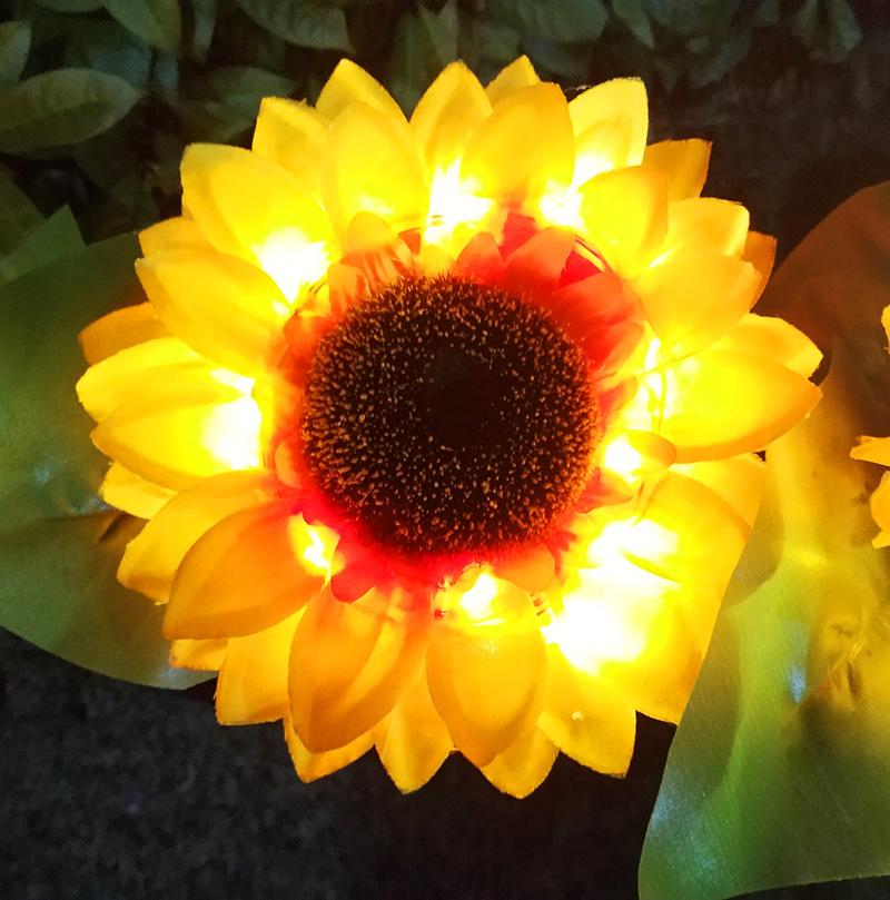 Skanto | Solar-LED-Gartenleuchte „Sonnenblume“