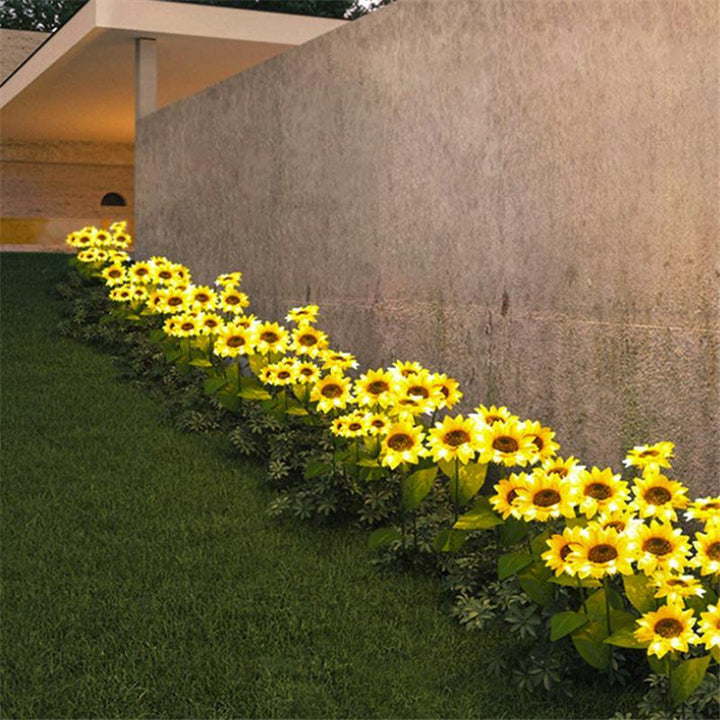 Skanto | Solar-LED-Gartenleuchte „Sonnenblume“