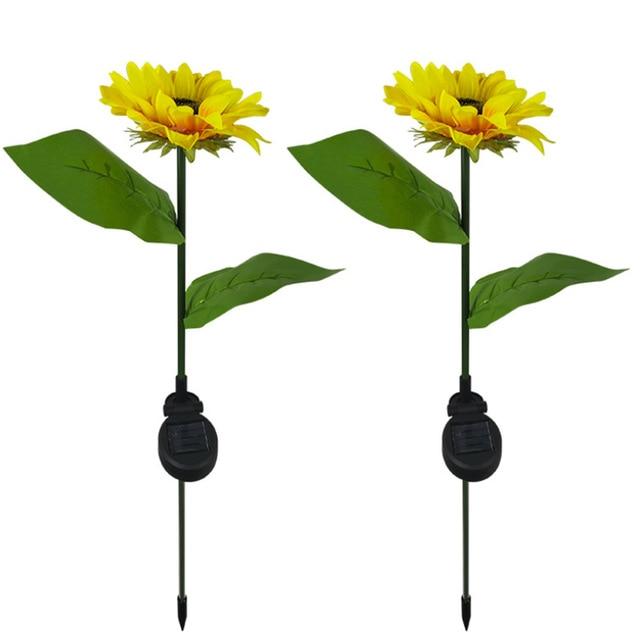 Skanto | Solar-LED-Gartenleuchte „Sonnenblume“