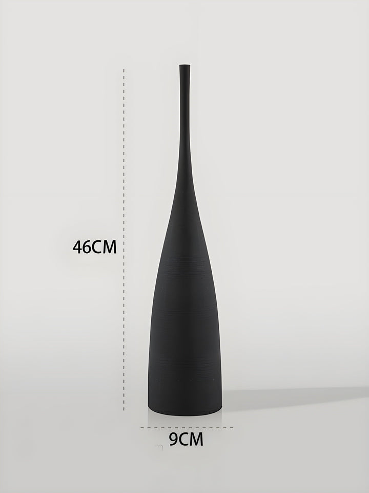 Skanto | Minimalistische handgemachte Keramik Zen Vase