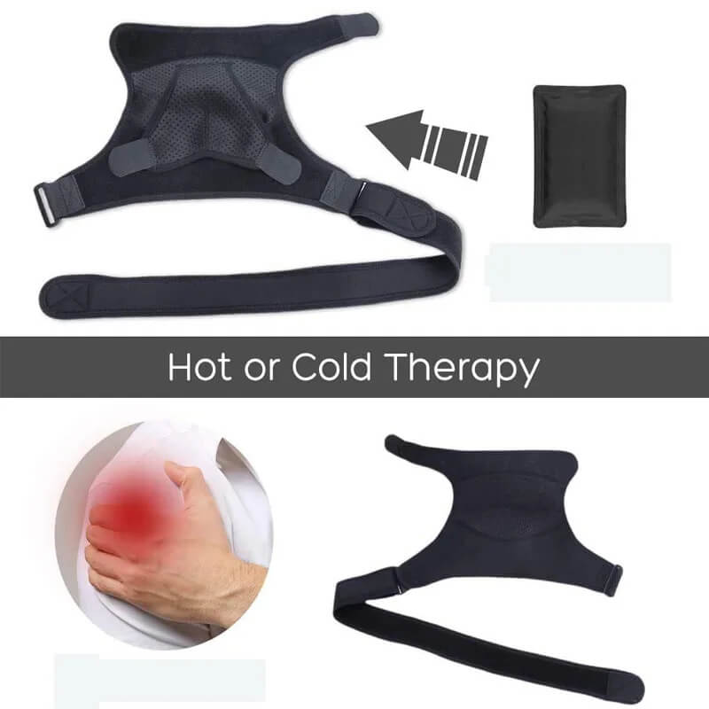 Skanto | MythicGuard™ | Kompressions-Schulterbandage zur Schmerzlinderung und Unterstützung | Verstellbare Passform für Sport und täglichen Gebrauch