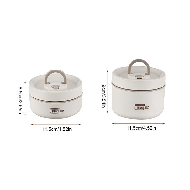 Skanto | ThermoBox Mehrschichtige isolierte Lunchbox mit GRATIS Tragetasche