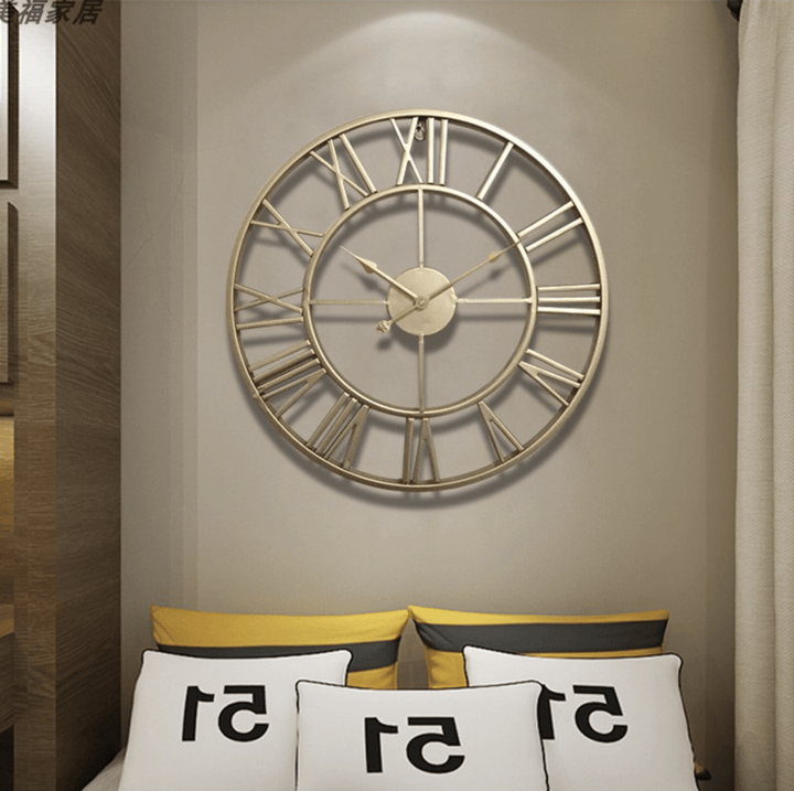 Skanto | TIMEMESH – Skelett-Wanduhr mit leisem, nicht tickendem Mechanismus