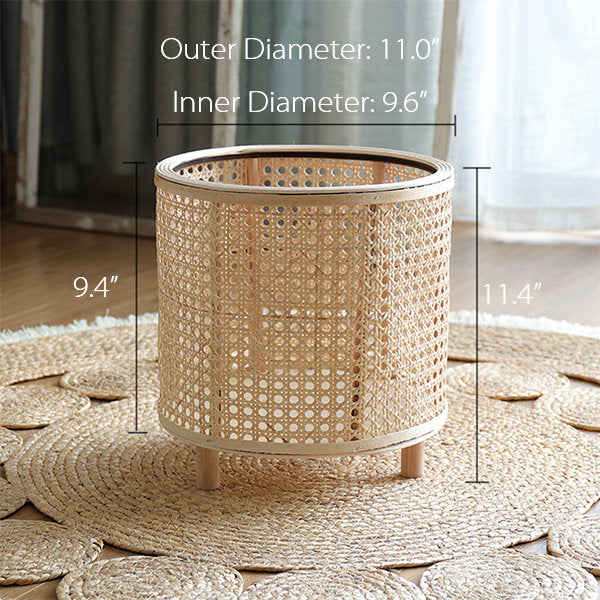 Skanto | Geflochtener Rattan-Blumentopfhalter