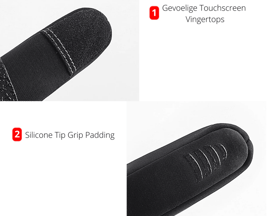 Skanto | Touch PRO Gloves – Warme und wasserdichte Winterhandschuhe mit Touch-Funktion