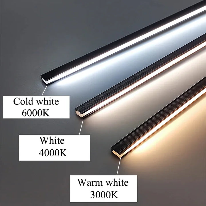 Skanto | LED-Lichtleiste Unterschrank | Ultradünn | DC12V, 10W/m | Zuschneidbar & Farbtemperatur wählbar