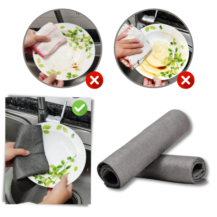 Ultra-saugfähiges, verdicktes Mikrofasertuch