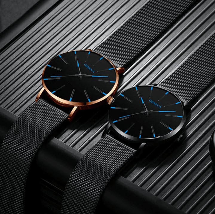 Skanto Skanto | Ultraleichte minimalistische Business-Uhr für Herren